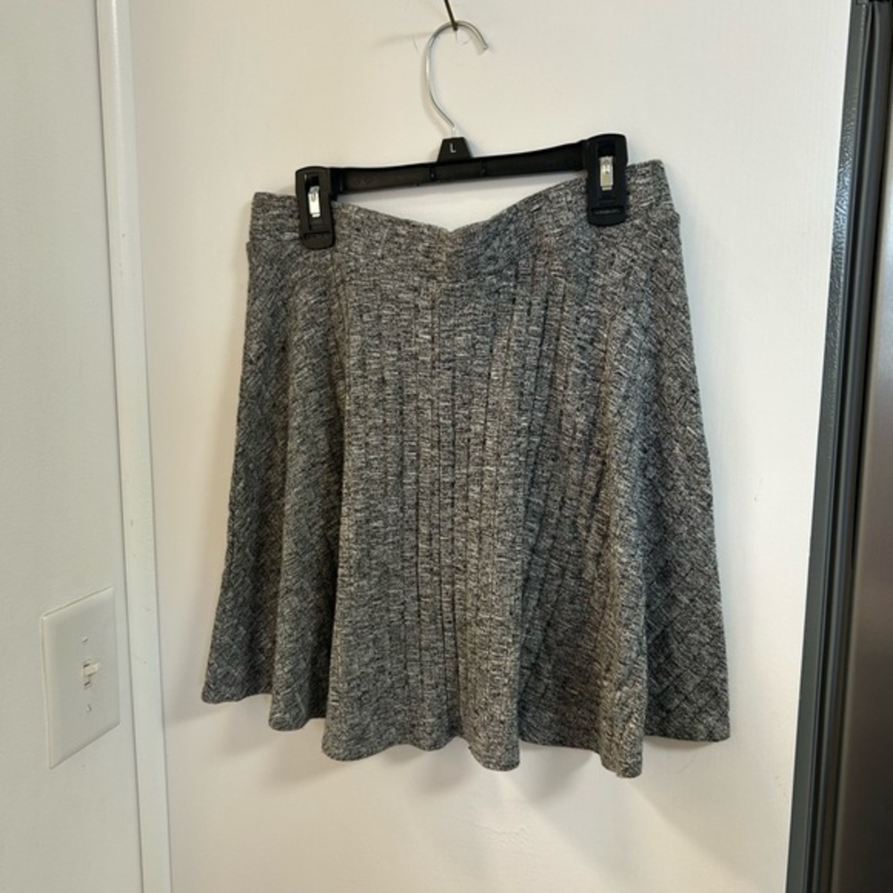 love, Fire Heather Gray Skater Skirt